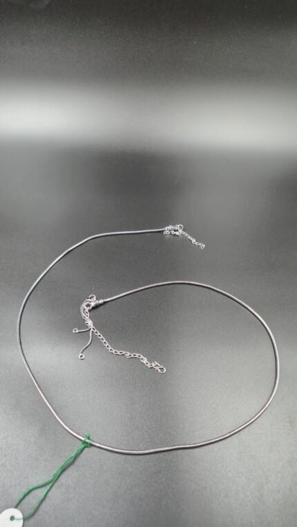 Minimal Silver Kamarbandh for Navratri